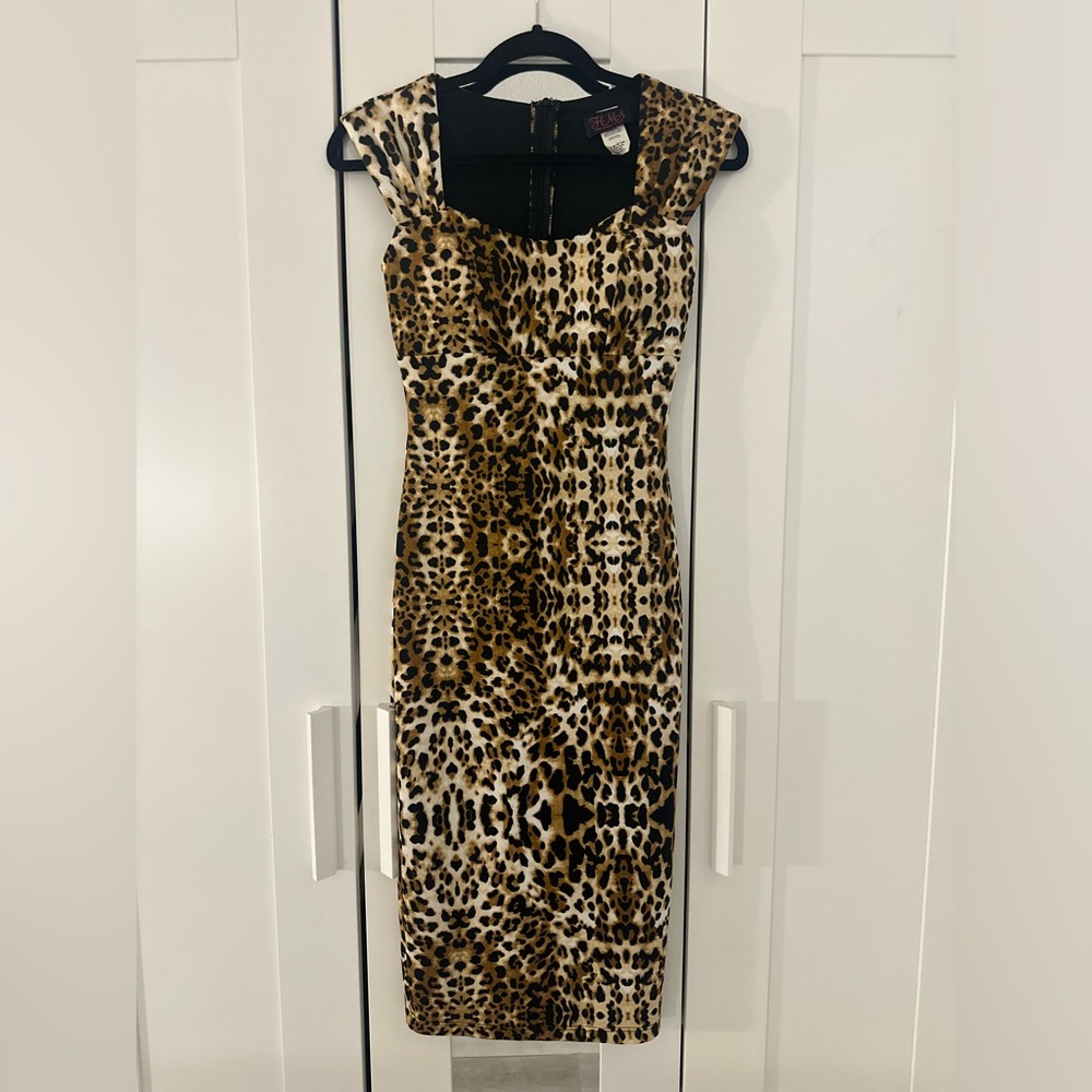 Hot Miami Styles Midi Dress